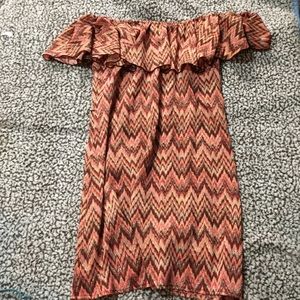 Off the shoulder dress